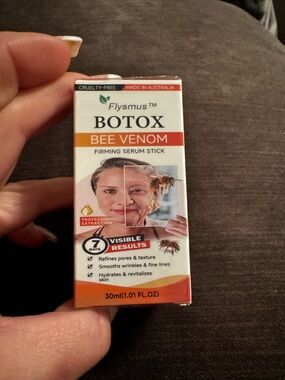 Flysmus Botox Bee Venom Firming Serum Stick Hyaluronic Acid 30ml Cruelty-Free